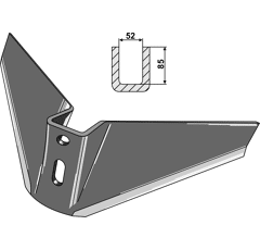 Flügelschar 480 mm Quivogne Nachbau 10148010