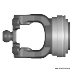Aufsteckgabel B0165C10W- 1 3/8" Z6 Ziehverschluss Benzi