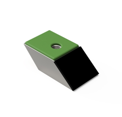 Nez pour lame avec plaquettes carbure et rechargement DURO DENT1033 adaptable