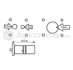 Pompe hydraulique pour tracteur 3797116M2 adaptable - REXROTH