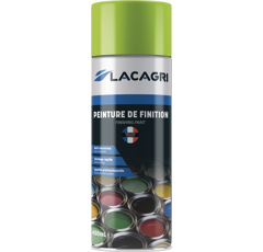 Peinture de finition Vert MERLO aérosol 400ml| LACAGRI