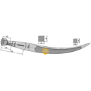 Dent de griffe pour chargeur KVERNELAND 221192 adaptable - Blacksteel©