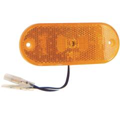 Feu de gabarit LED orange 24 V 110 x 45 mm adaptable