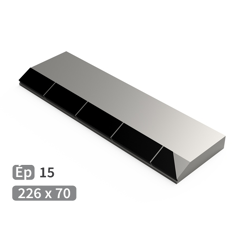 Mise Droite à souder carbure TOUTES MARQUES 226x70 mm adaptable