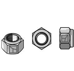 Écrou hexagonal à freinage interne - M20x1,5 - 10.9