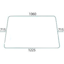 Pare-brise clair tracteur DEUTZ-FAHR 650885538 adaptable