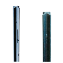 Recycling-Pfähle Kreuzprofil mit Spitze, 7x7x150cm oder 7x7x185cm