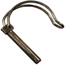 Goupille clips arceau 10 x 70 mm