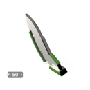 Pointe pour fissurateur carbure et rechargement CARRÉ adaptable