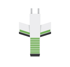 Sabot de décompacteur avec ailerons, plaquettes carbure et rechargement SIROT adaptable