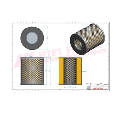 Filtre hydraulique adaptable HIFI FILTER SO8392