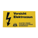 Warnschild " Elektrozaun "