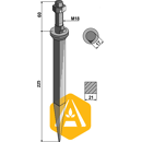 Dent de herse conique au bore 225 mm adaptable - Blacksteel©