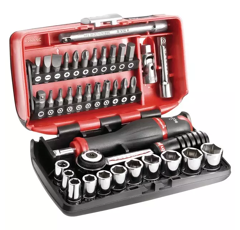 Coffret de 38 pièces de douilles et accessoires cliquet - FACOM