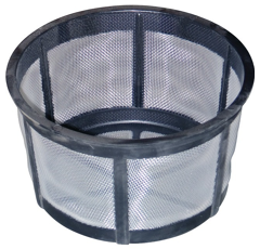 FILTRE A CORBEILLE Ø 201 MM HAUTEUR 120 MM POUR COUVERCLE SERIE MANTA ET ABAT