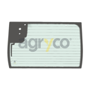 Vitre cabine pour téléscopique MANITOU 52519316 adaptable