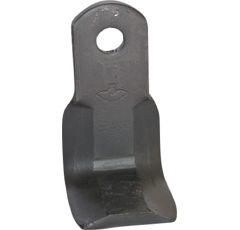 Couteau équerre pour broyeur 120x50mm SICMA adaptable - Blacksteel©