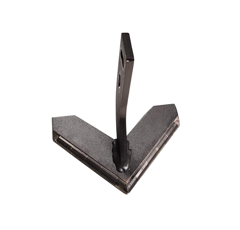 Aileron avec plaquettes carbure pour bineuse CARRÉ 50411254 adaptable