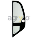 Vitre latérale gauche - plate - teintée pour téléscopique MANITOU 601328 adaptable