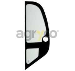 Vitre latérale gauche - plate - teintée pour téléscopique MANITOU 601328 adaptable