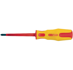 Tournevis bi-mat isolé 1000 V ph.0 x 80 mm - KS TOOLS