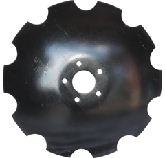 Eggenscheibe gezahnt Ø 560 mm mit 5 Löcher NIAUX für Scheibenegge Nachbau