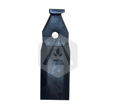 Cuchilla 205 x 45 x 10 mm para rotavator PEGORARO LD 8600 adaptable