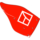 Versoir droit pour charrue KUHN 616138 adaptable - Blacksteel©