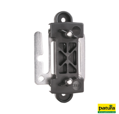 Lot de 3 isolateurs tendeur de coin avec plaquette inox - PATURA