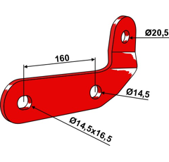 Halter KONGSKILDE 7204027024 Nachbau  
