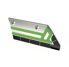 Soc de rasette Droit carbure et rechargement pour charrue MASCHIO GASPARDO A51807000R adaptable