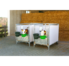 Niche à veau petit 130 x 85 x 131 cm