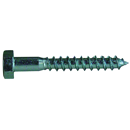 Tirefond tête hexagonale 10 x 50 mm - zingue (Vendu par 100)