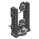 Lagerbock HVLB,W= 311 S30, K80,Fendt Farmer, GTA 300 AGCO-Grau     