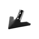 Soc triangulaire 200 x 45 mm adaptable - Blacksteel©