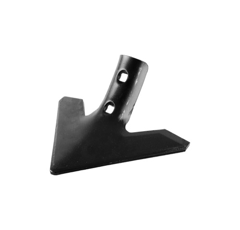 Soc triangulaire 200 x 45 mm adaptable - Blacksteel©