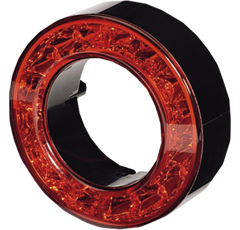 Feu arrière rond LED pour tracteur DEUTZ-FAHR 2.8059.531.0 adaptable