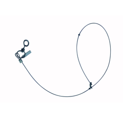 Lot de 10 collets à renard blanc - BOXTRAP