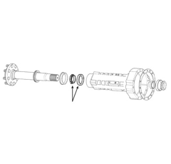 Roulement à billes pour tracteur NEW HOLLAND 3146254R91 adaptable