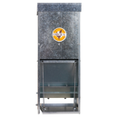 Mangeoire poule avec trémie anti-nuisible 30 L - CHICK'A