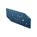 Contre-sep gauche pour charrue FROST 51212 adaptable - Blacksteel©