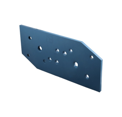 Contre-sep gauche pour charrue FROST 51212 adaptable - Blacksteel©