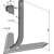 Stiel mit Schar 600mm - 405660 / 41820270 | Steketee - Nachbau