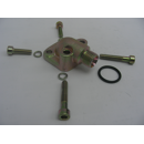 Winkel-Schraubflansch 90°   AG 16x1.5Lochkreis 35mm, max. Betriebsdruck 315 barO-Ring 20x2.5, 4-Loch-Flansch  WF35CEL10