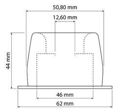 Soufflet de tirant de frein pour tracteur LANDINI 1667175M1 adaptable