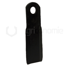 Couteau droit pour broyeur 230x60mm AGRIMASTER 3000580 adaptable 