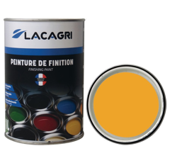 Peinture de finition Jaune JCB pot 1L| LACAGRI