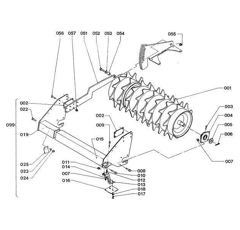 Palier de herse pour LELY 9100800275 origine