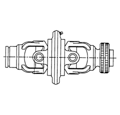 Joint grand angle 80° 30,2x99,4 1"3/8 6C tube triangle 54 mm | BONDIOLI