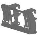 Interface d'accroche pour télescopique AUSA/EURO adaptable